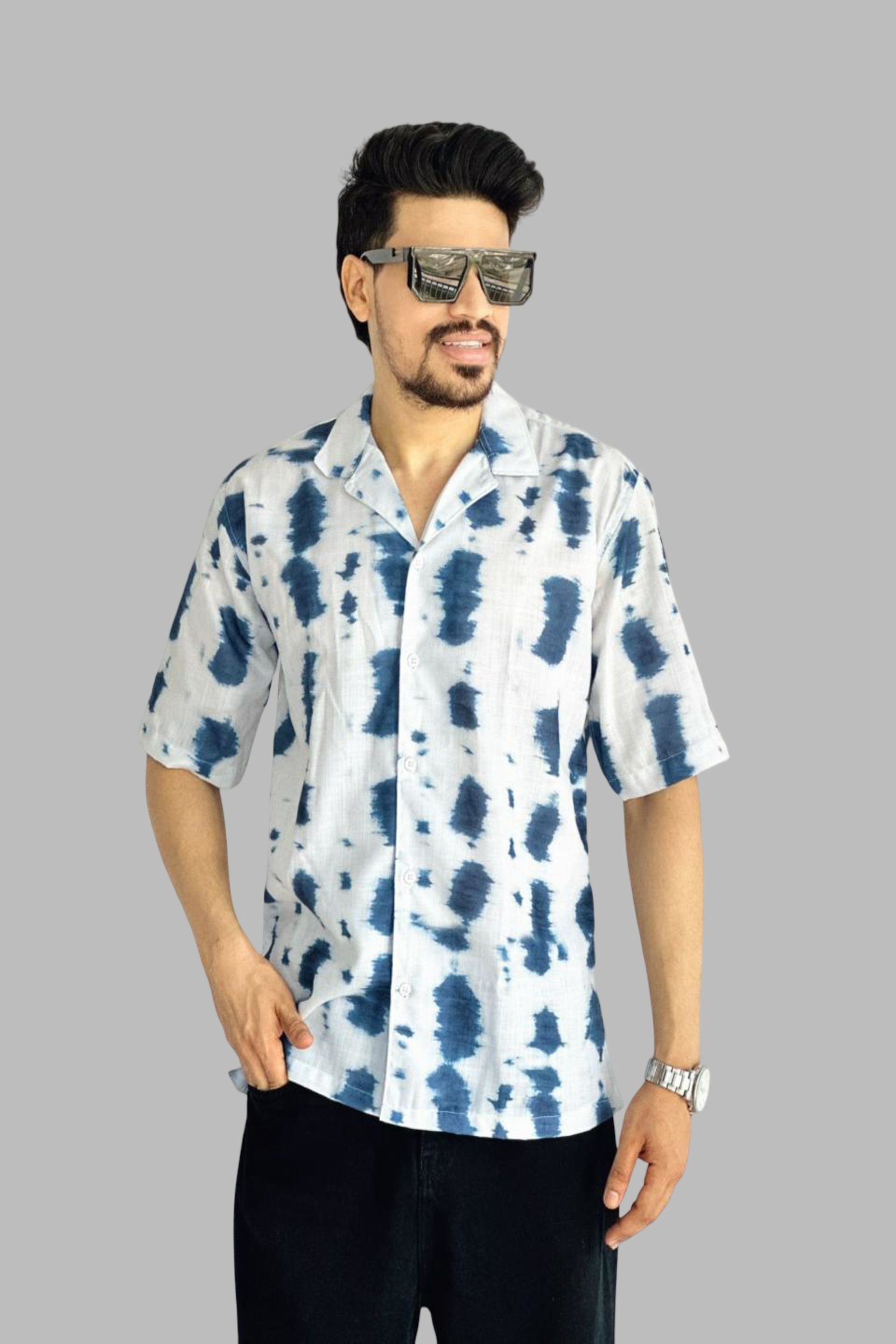 Indigo Drift - Threadsky Elite Shirts