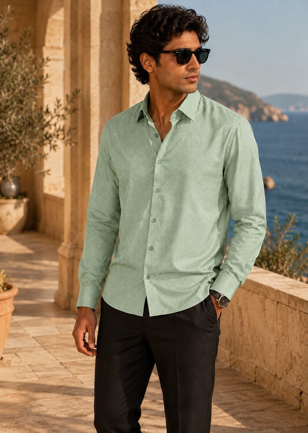 THREADSKY Royal Weave Green - Threadsky