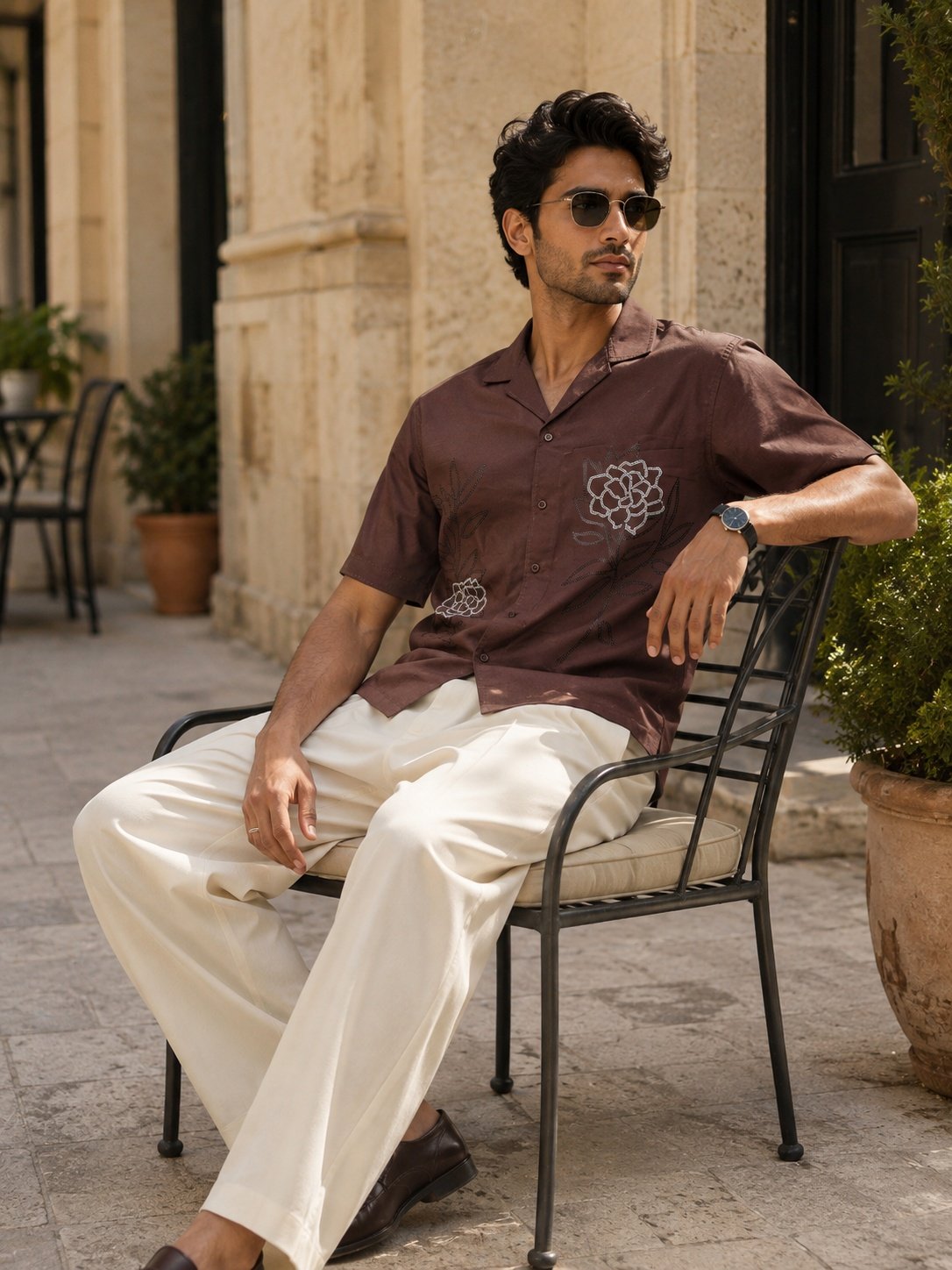 THREADSKY Stone Drift Rose Brown - Threadsky Premium Collection
