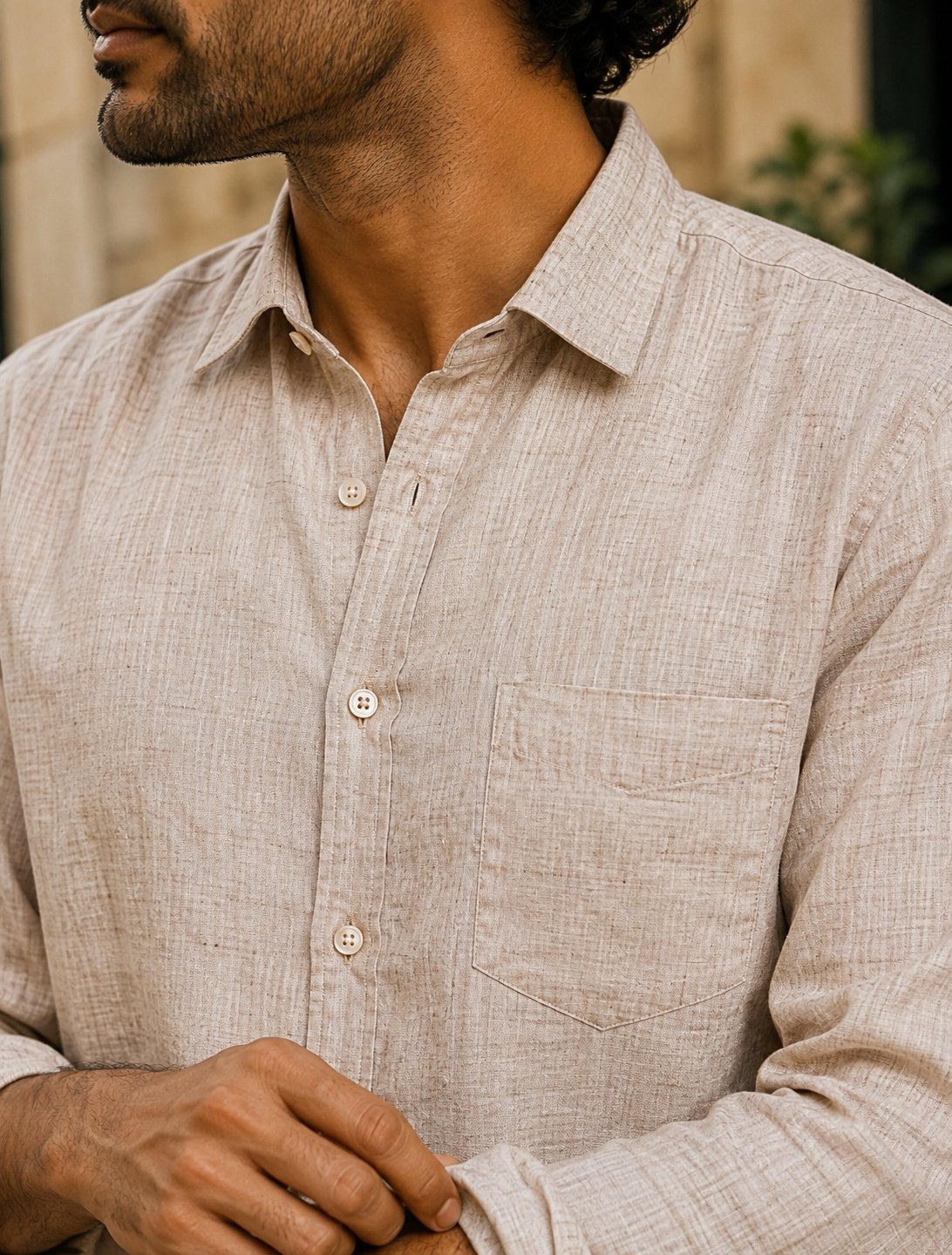 THREADSKY Linen Ease Brown